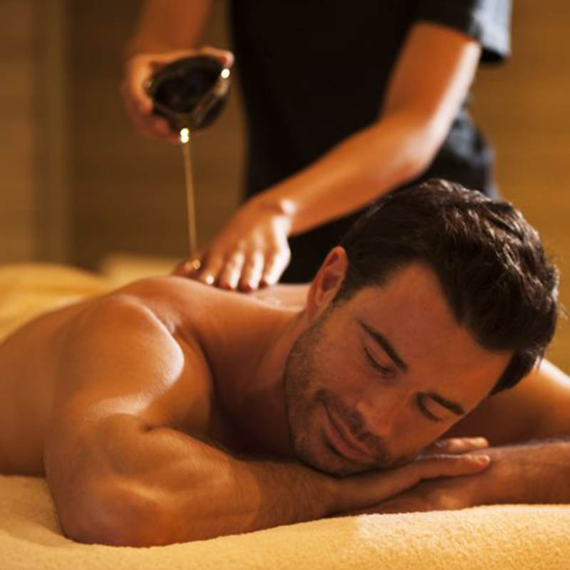 Oil Massage, and most of the therapists work topless